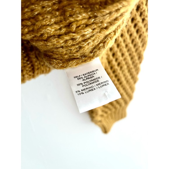 Loveshackfancy Rosie Cable Knit Sweater Amber - Picture 7 of 13